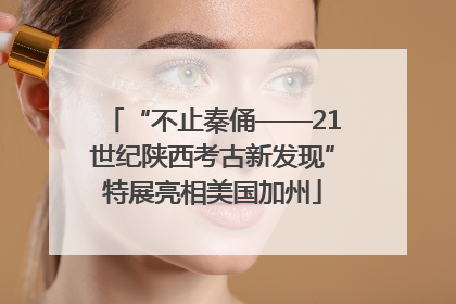 “不止秦俑——21世纪陕西考古新发现”特展亮相美国加州