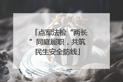 点军法检“两长”同庭履职，共筑民生安全防线