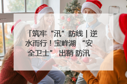 筑牢“汛”防线｜逆水而行！宝峰湖 “安全卫士” 出鞘 防汛应急再添硬核力量