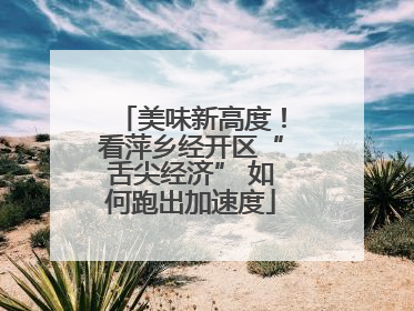 美味新高度！看萍乡经开区“舌尖经济” 如何跑出加速度