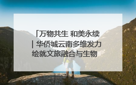 万物共生 和美永续｜华侨城云南多维发力 绘就文旅融合与生物多样性保护新图景