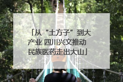 从“土方子”到大产业 四川兴文推动民族医药走出大山