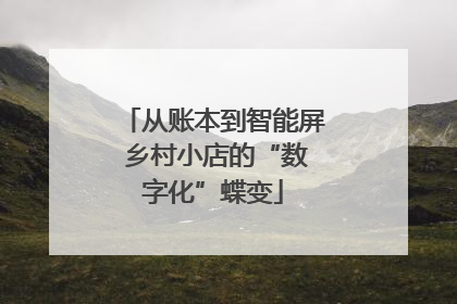 从账本到智能屏 乡村小店的“数字化”蝶变
