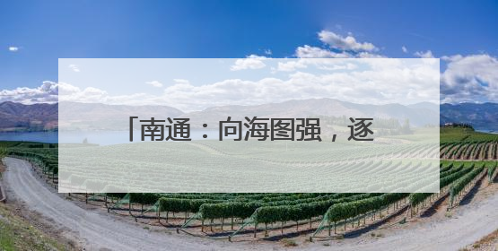 南通：向海图强，逐梦 “下一个万亿”