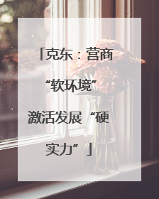 克东：营商“软环境” 激活发展“硬实力”