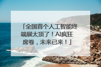 全国首个人工智能终端展太顶了！AI疯狂席卷，未来已来！