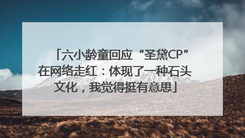 六小龄童回应“圣黛CP”在网络走红：体现了一种石头文化，我觉得挺有意思