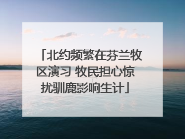 北约频繁在芬兰牧区演习 牧民担心惊扰驯鹿影响生计