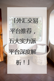 外汇交易平台推荐，五大实力派平台深度解析！