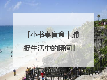 小书桌盲盒｜捕捉生活中的瞬间