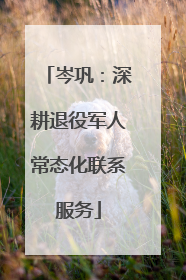 岑巩：深耕退役军人常态化联系服务
