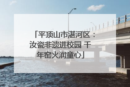 平顶山市湛河区：汝瓷非遗进校园 千年窑火润童心