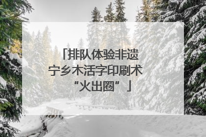 排队体验非遗 宁乡木活字印刷术“火出圈”