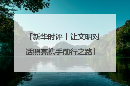 新华时评丨让文明对话照亮携手前行之路