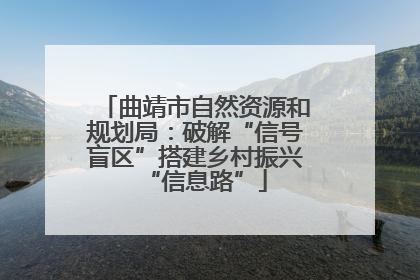 曲靖市自然资源和规划局：破解“信号盲区”搭建乡村振兴“信息路”