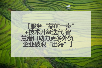 服务“靠前一步”+技术升级迭代 智慧港口助力更多外贸企业破浪“出海”