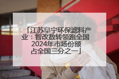 江苏阜宁环保滤料产业：智改数转领跑全国 2024年市场份额占全国三分之一
