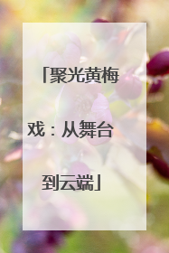 聚光黄梅戏：从舞台到云端