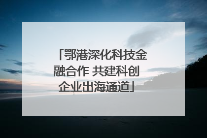 鄂港深化科技金融合作 共建科创企业出海通道