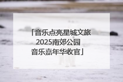 音乐点亮星城文旅 2025南郊公园音乐嘉年华收官