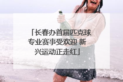 长春办首届匹克球专业赛事受欢迎 新兴运动正走红