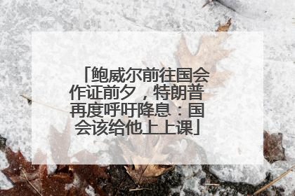 鲍威尔前往国会作证前夕，特朗普再度呼吁降息：国会该给他上上课