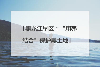 黑龙江垦区：“用养结合”保护黑土地