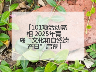 101项活动亮相 2025年青岛“文化和自然遗产日”启幕