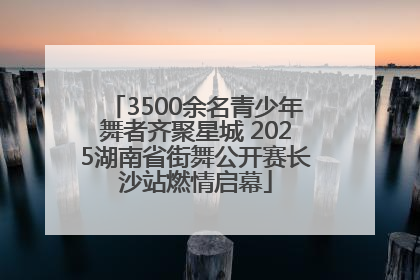 3500余名青少年舞者齐聚星城 2025湖南省街舞公开赛长沙站燃情启幕